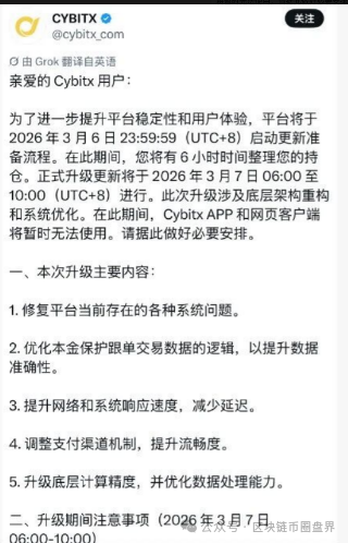 Cybitx交易所崩盘:凡是玩“保本跟单”的,骨子里都是杀猪盘