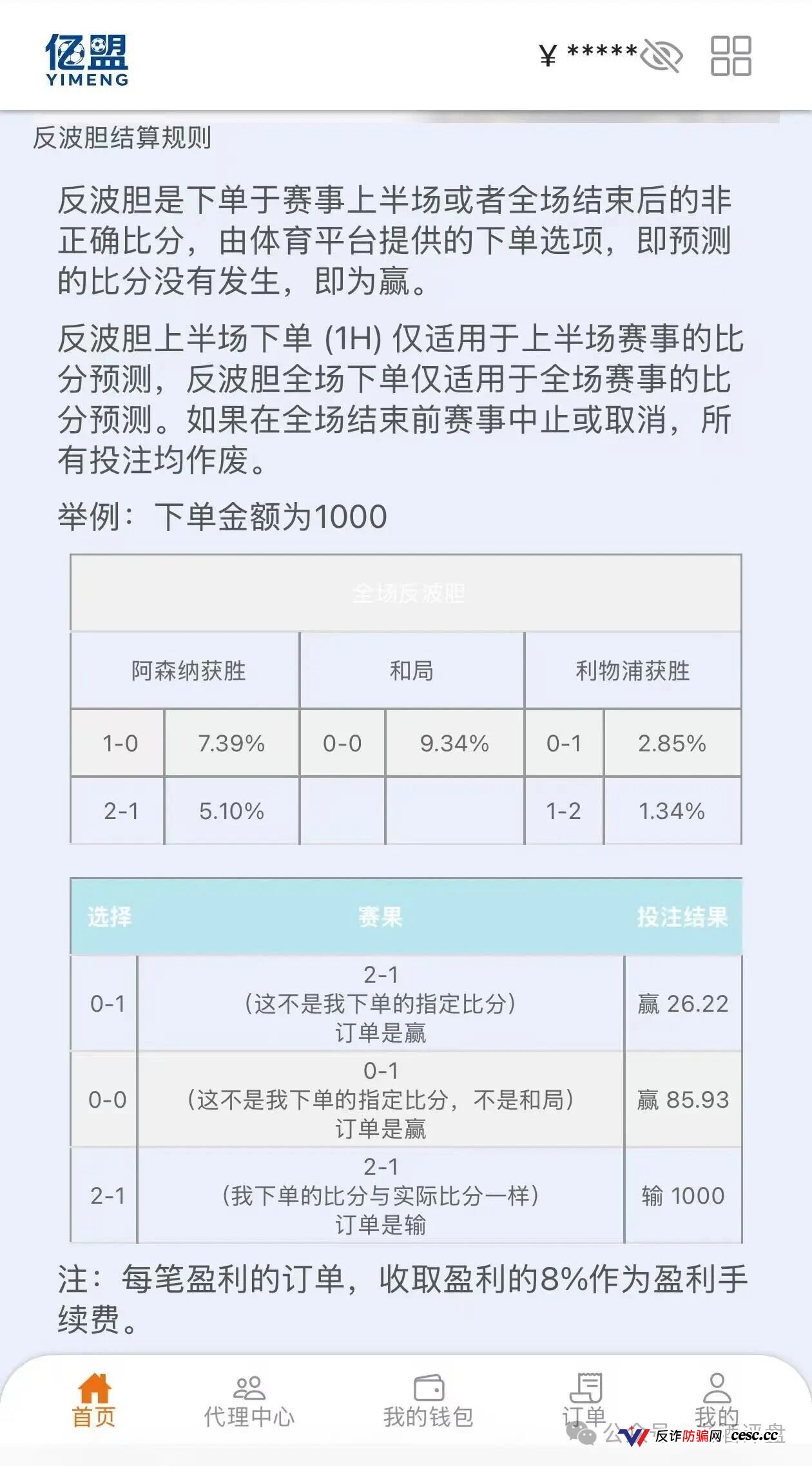 亿盟体育博彩盘高危预警:别被赔率骗了(1) 亿盟体育博彩盘高危预警:别被赔率骗了(1)