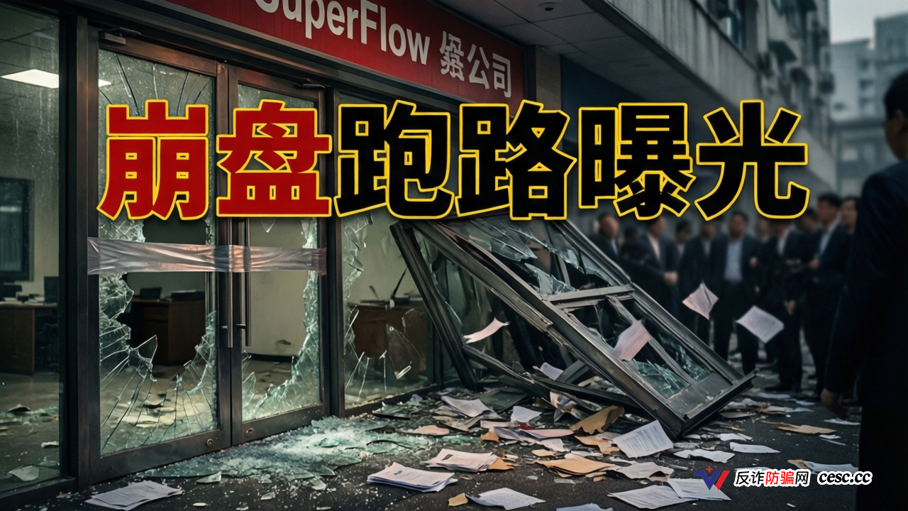 SuperFlow量化盘已崩盘，投资人血本无归