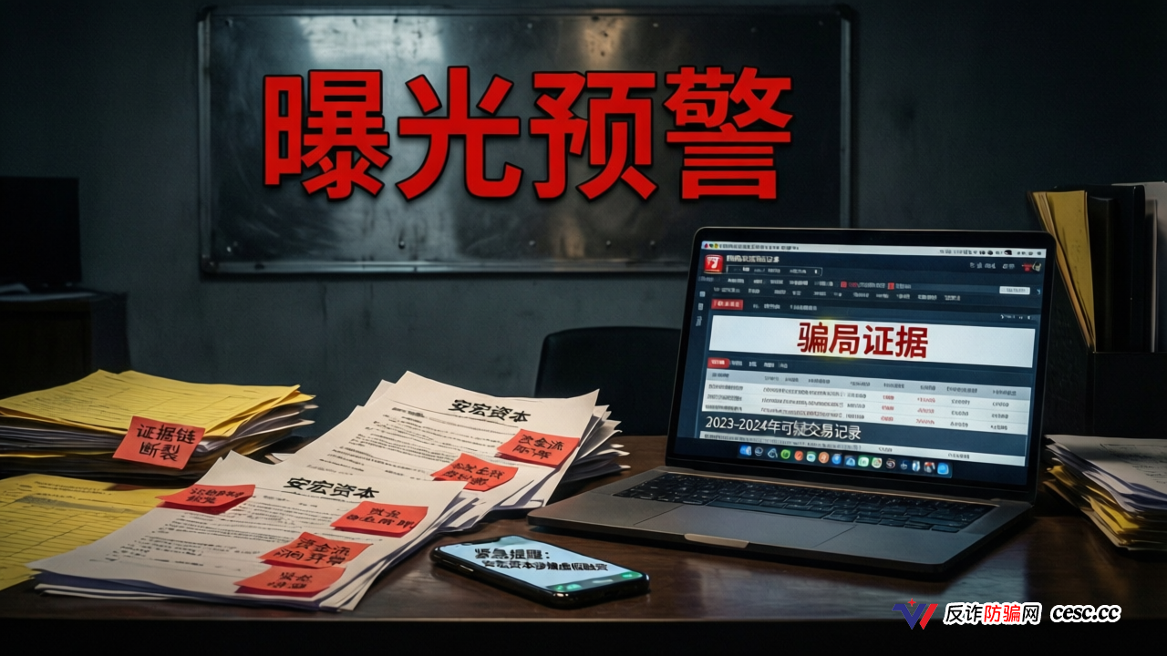 安宏资本是正规平台吗？快速预警