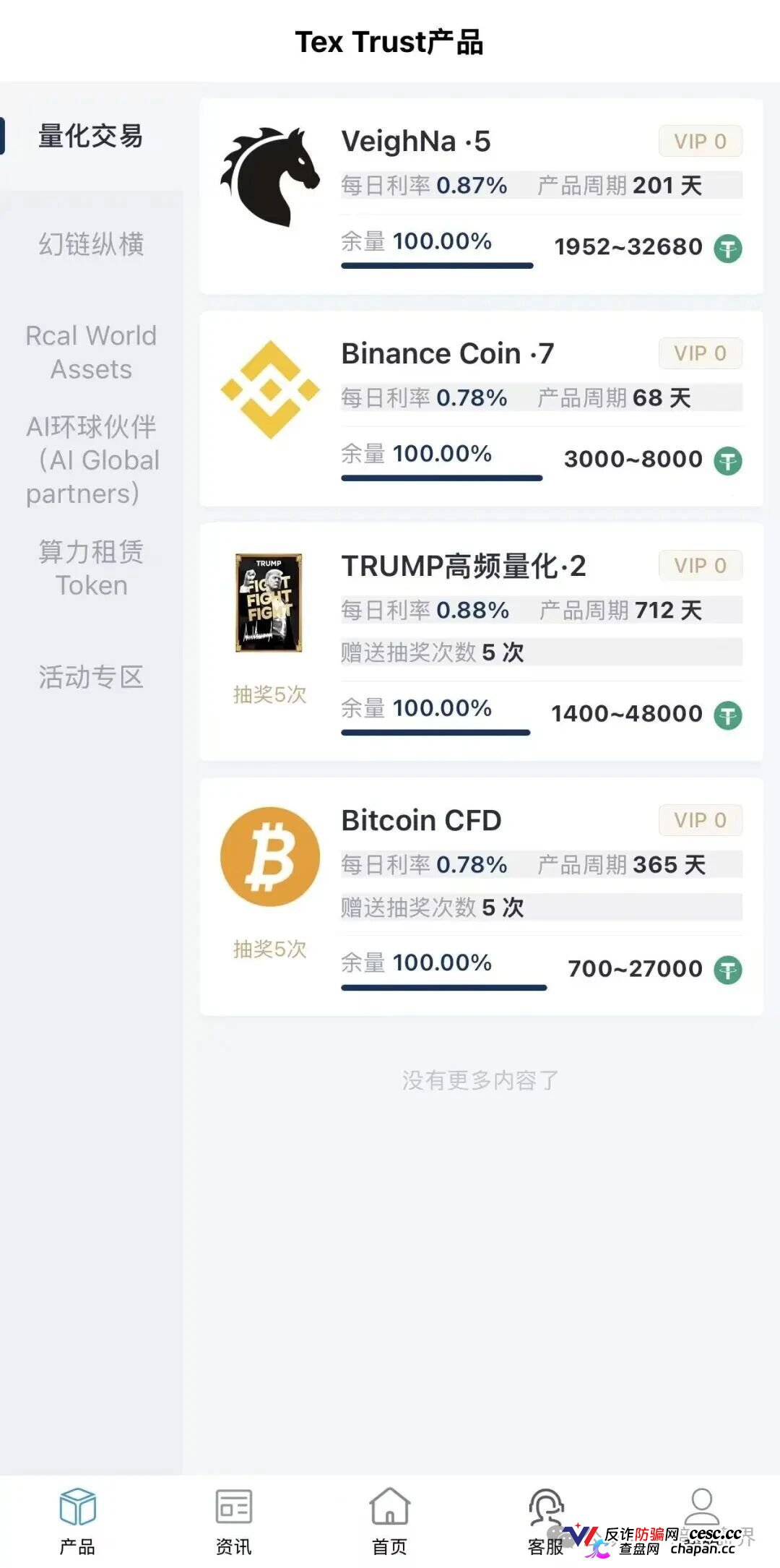 预警｜Tex Trust（Rich trust）：日息最高1.73%年化超600%，一星至七星无限代传销正在收割(1)