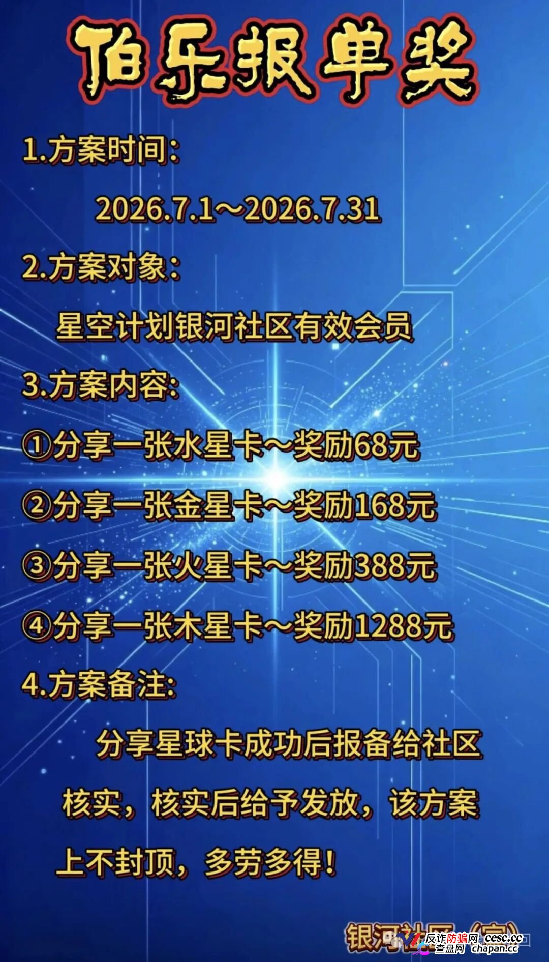 300U买“星球卡”,日化2.3%|星空计划SUN代币:你的算力是假的,收益是后来人的本金(3) 300U买“星球卡”,日化2.3%|星空计划SUN代币:你的算力是假的,收益是后来人的本金(3)