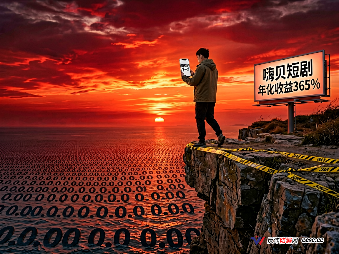 嗨贝短剧：披着短剧外衣的资金盘，8月28日已被多名博主定性为随时跑路的高危骗局(3)