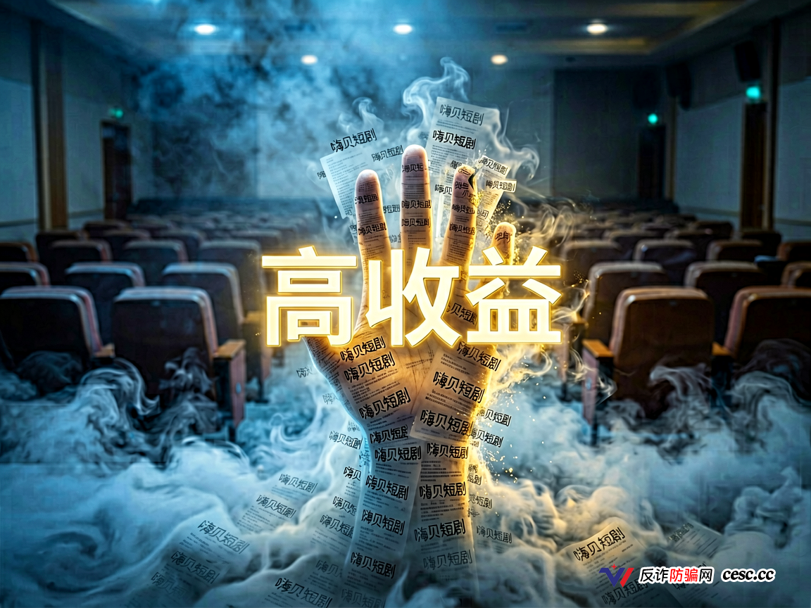 嗨贝短剧：披着短剧外衣的资金盘，8月28日已被多名博主定性为随时跑路的高危骗局(2)